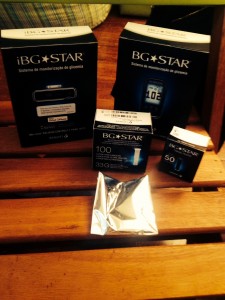 BGStar e o iBGStar ! Esse foi o kit que ganhamos :)