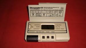 Meu primeiro glicosímetro, no início dos anos 80